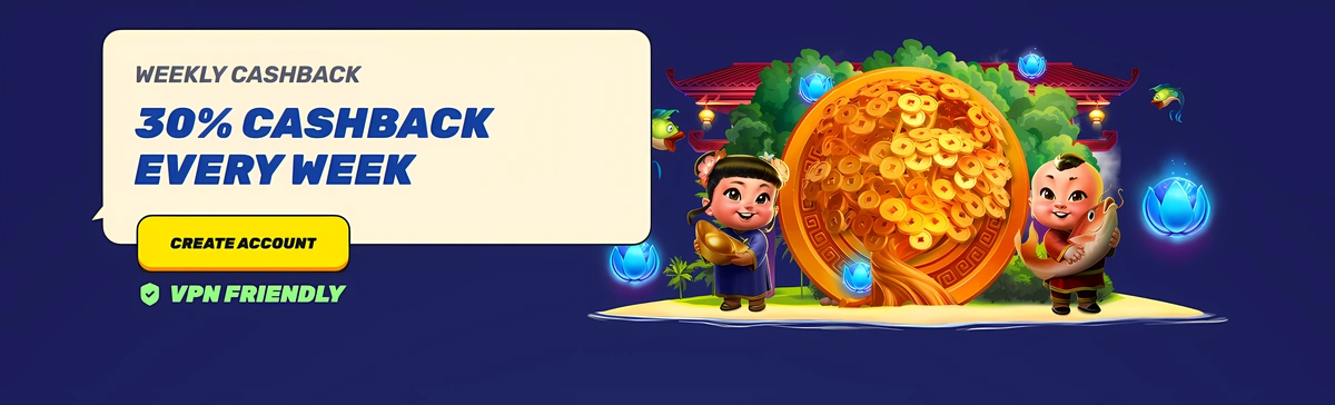 Gamblezen Casino VIP weekly cashback up to 30%